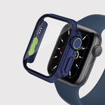 Custodia per orologio da film per PC con pulsante staccabile, For Apple Watch Series 9 / 8 / 7 41mm, For Apple Watch Series SE 2025 / SE 2 / 6 / SE / 5 / 4 40mm, For Apple Watch SE 2025 / SE 2 / 6 / SE / 5 / 4 40mm                                      ...