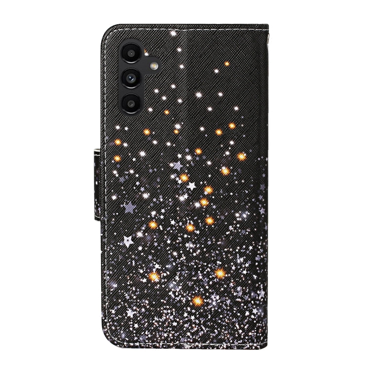 Custodia per cellulare in pelle con motivo a disegno colorato, For Samsung Galaxy A24 4G