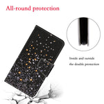 Custodia per cellulare in pelle con motivo a disegno colorato, For Samsung Galaxy A24 4G