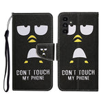 Custodia per cellulare in pelle con motivo a disegno colorato, For Samsung Galaxy A24 4G