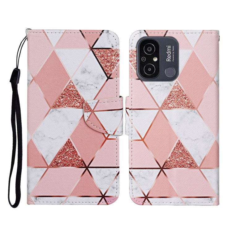 Custodia per cellulare in pelle con motivo a disegno colorato, For Xiaomi Redmi 12C