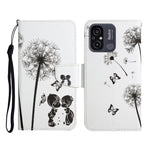 Custodia per cellulare in pelle con motivo a disegno colorato, For Xiaomi Redmi 12C
