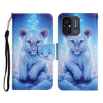 Custodia per cellulare in pelle con motivo a disegno colorato, For Xiaomi Redmi 12C