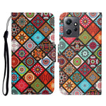 Custodia per cellulare in pelle con motivo a disegno colorato, For Xiaomi Redmi Note 12 4G Global