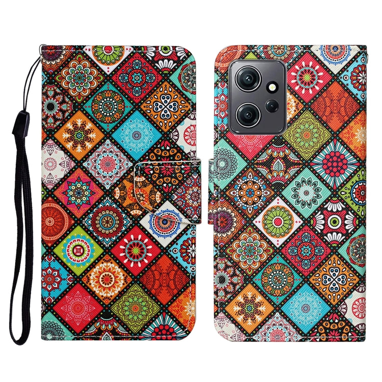 Custodia per cellulare in pelle con motivo a disegno colorato, For Xiaomi Redmi Note 12 4G Global