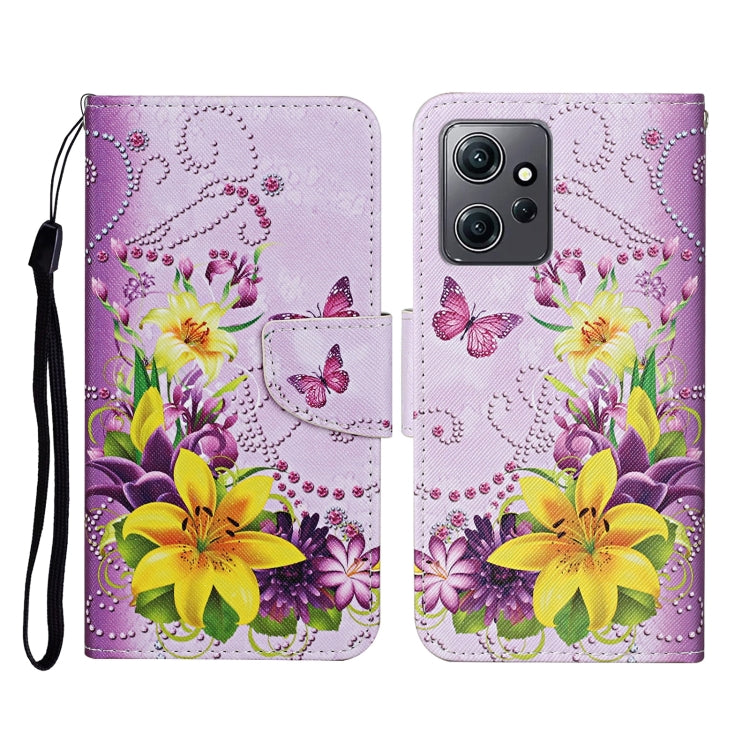Custodia per cellulare in pelle con motivo a disegno colorato, For Xiaomi Redmi Note 12 4G Global