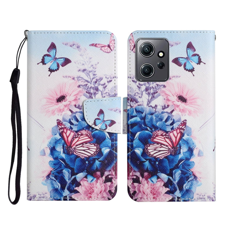 Custodia per cellulare in pelle con motivo a disegno colorato, For Xiaomi Redmi Note 12 4G Global