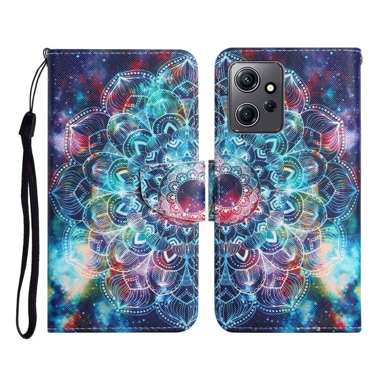 Custodia per cellulare in pelle con motivo a disegno colorato, For Xiaomi Redmi Note 12 4G Global