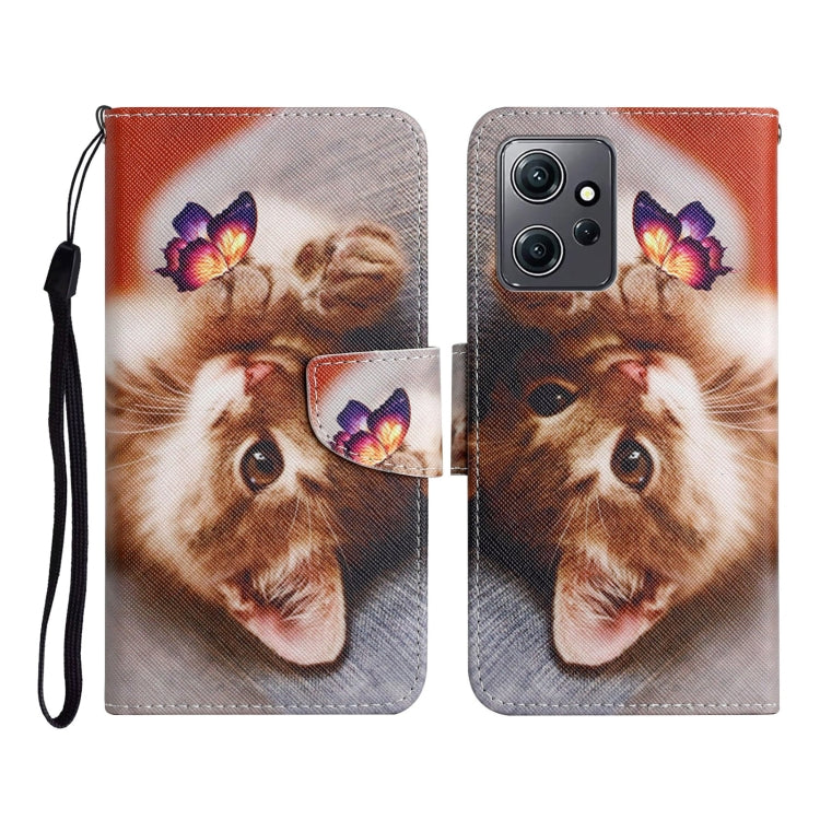 Custodia per cellulare in pelle con motivo a disegno colorato, For Xiaomi Redmi Note 12 4G Global
