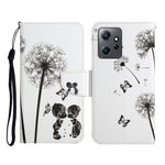 Custodia per cellulare in pelle con motivo a disegno colorato, For Xiaomi Redmi Note 12 4G Global