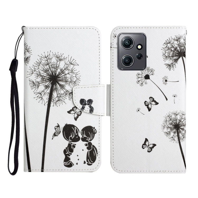 Custodia per cellulare in pelle con motivo a disegno colorato, For Xiaomi Redmi Note 12 4G Global