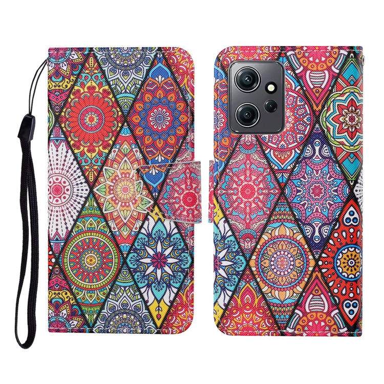 Custodia per cellulare in pelle con motivo a disegno colorato, For Xiaomi Redmi Note 12 4G Global