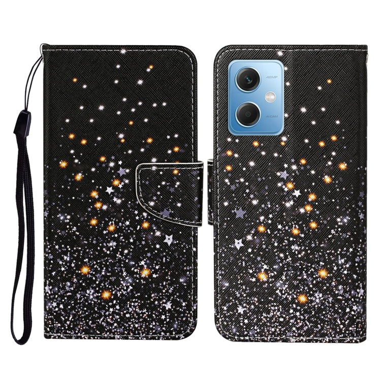 Custodia per cellulare in pelle con motivo a disegno colorato, For Xiaomi Redmi Note 12 5G Global/Poco X5