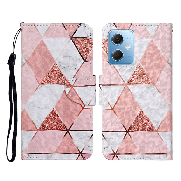 Custodia per cellulare in pelle con motivo a disegno colorato, For Xiaomi Redmi Note 12 5G Global/Poco X5