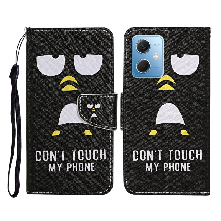 Custodia per cellulare in pelle con motivo a disegno colorato, For Xiaomi Redmi Note 12 5G Global/Poco X5