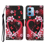 Custodia per cellulare in pelle con motivo a disegno colorato, For Xiaomi Redmi Note 12 5G Global/Poco X5