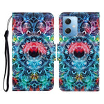 Custodia per cellulare in pelle con motivo a disegno colorato, For Xiaomi Redmi Note 12 5G Global/Poco X5