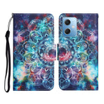 Custodia per cellulare in pelle con motivo a disegno colorato, For Xiaomi Redmi Note 12 5G Global/Poco X5