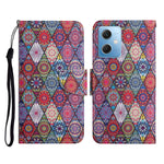 Custodia per cellulare in pelle con motivo a disegno colorato, For Xiaomi Redmi Note 12 5G Global/Poco X5