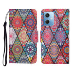 Custodia per cellulare in pelle con motivo a disegno colorato, For Xiaomi Redmi Note 12 5G Global/Poco X5