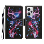 Custodia per cellulare in pelle con motivo a disegno colorato, For Xiaomi Redmi Note 12 Pro 5G/Poco X5 Pro