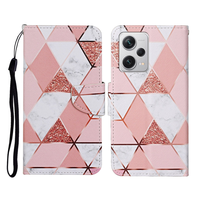 Custodia per cellulare in pelle con motivo a disegno colorato, For Xiaomi Redmi Note 12 Pro 5G/Poco X5 Pro