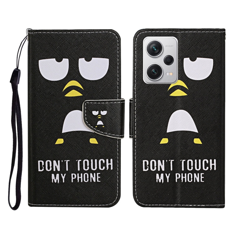 Custodia per cellulare in pelle con motivo a disegno colorato, For Xiaomi Redmi Note 12 Pro 5G/Poco X5 Pro