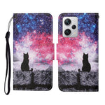 Custodia per cellulare in pelle con motivo a disegno colorato, For Xiaomi Redmi Note 12 Pro 5G/Poco X5 Pro