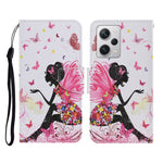 Custodia per cellulare in pelle con motivo a disegno colorato, For Xiaomi Redmi Note 12 Pro 5G/Poco X5 Pro