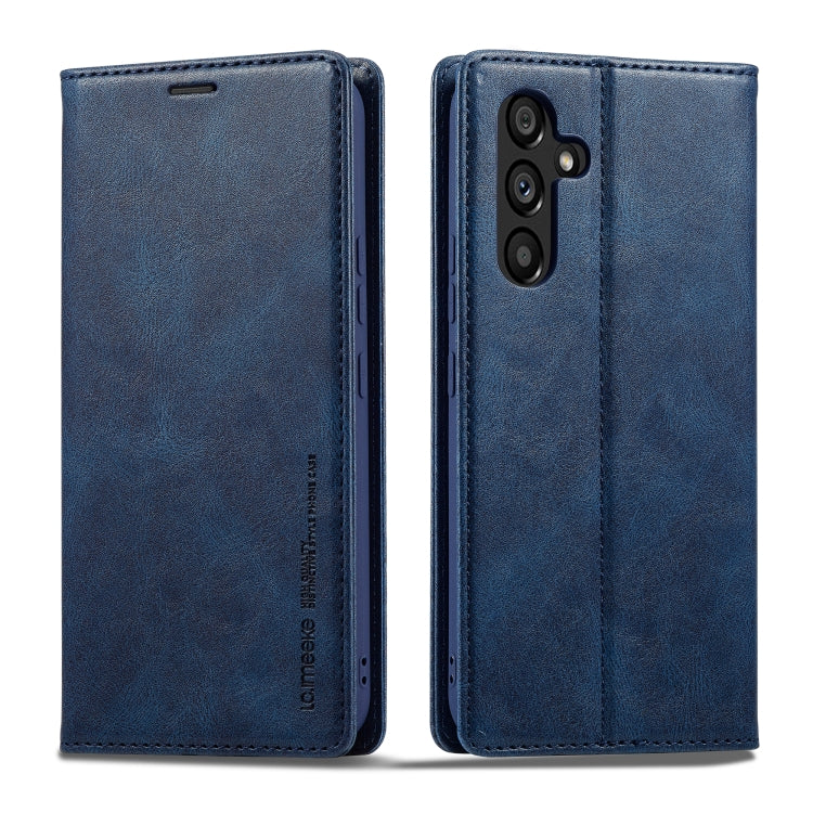 Custodia per telefono in pelle antifurto LC.IMEEKE RFID, For Samsung Galaxy A34 5G