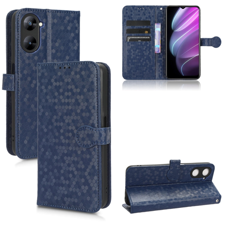 Custodia per telefono in pelle con trama a nido d'ape, For OPPO Find N2 Flip, For OPPO Find N2, For Realme C55 4G, For Realme V30 / V30T 5G