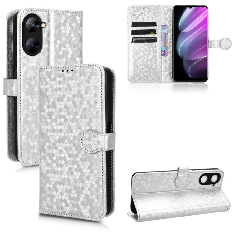 Custodia per telefono in pelle con trama a nido d'ape, For OPPO Find N2 Flip, For OPPO Find N2, For Realme C55 4G, For Realme V30 / V30T 5G