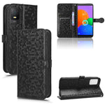 Custodia per telefono in pelle con trama a nido d'ape, For TCL 403, For vivo V27e / S16e, For Nokia G22 4G, For Samsung Galaxy A24 4G