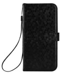 Custodia per telefono in pelle con trama a nido d'ape, For TCL 403, For vivo V27e / S16e, For Nokia G22 4G, For Samsung Galaxy A24 4G