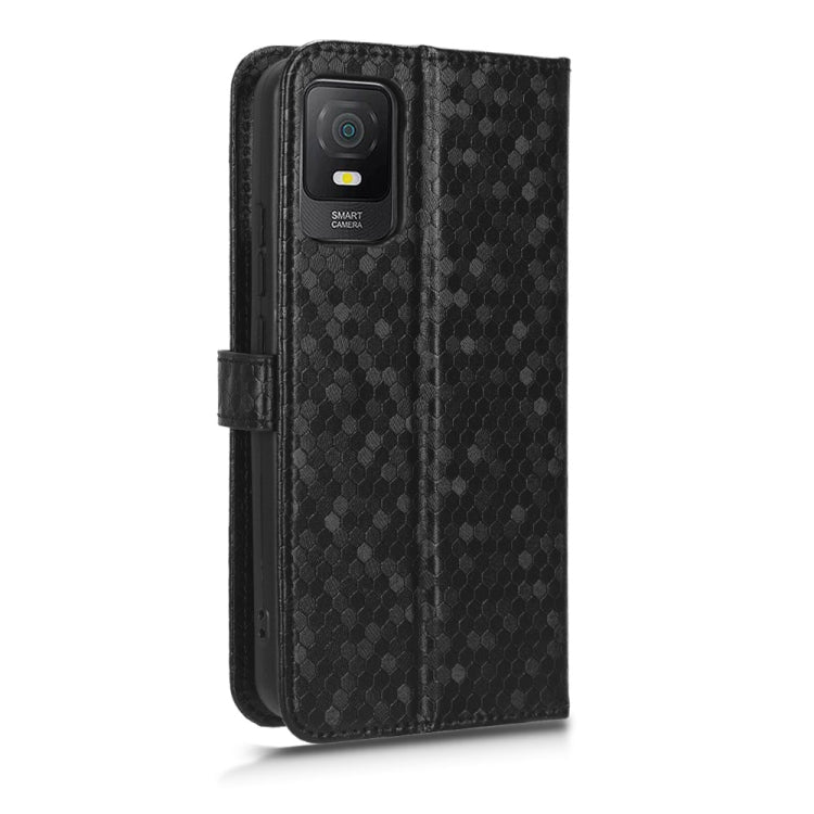Custodia per telefono in pelle con trama a nido d'ape, For TCL 403, For vivo V27e / S16e, For Nokia G22 4G, For Samsung Galaxy A24 4G