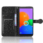 Custodia per telefono in pelle con trama a nido d'ape, For TCL 403, For vivo V27e / S16e, For Nokia G22 4G, For Samsung Galaxy A24 4G