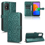 Custodia per telefono in pelle con trama a nido d'ape, For TCL 403, For vivo V27e / S16e, For Nokia G22 4G, For Samsung Galaxy A24 4G