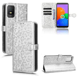 Custodia per telefono in pelle con trama a nido d'ape, For TCL 403, For vivo V27e / S16e, For Nokia G22 4G, For Samsung Galaxy A24 4G