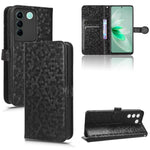 Custodia per telefono in pelle con trama a nido d'ape, For TCL 403, For vivo V27e / S16e, For Nokia G22 4G, For Samsung Galaxy A24 4G