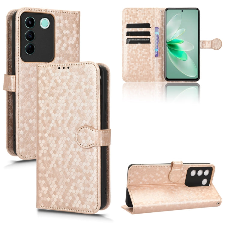 Custodia per telefono in pelle con trama a nido d'ape, For TCL 403, For vivo V27e / S16e, For Nokia G22 4G, For Samsung Galaxy A24 4G