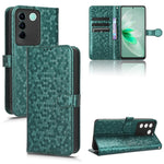Custodia per telefono in pelle con trama a nido d'ape, For TCL 403, For vivo V27e / S16e, For Nokia G22 4G, For Samsung Galaxy A24 4G