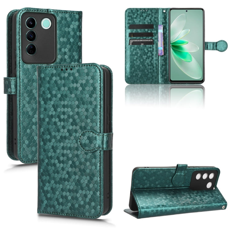 Custodia per telefono in pelle con trama a nido d'ape, For TCL 403, For vivo V27e / S16e, For Nokia G22 4G, For Samsung Galaxy A24 4G