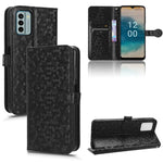 Custodia per telefono in pelle con trama a nido d'ape, For TCL 403, For vivo V27e / S16e, For Nokia G22 4G, For Samsung Galaxy A24 4G