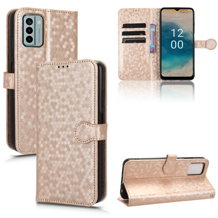 Custodia per telefono in pelle con trama a nido d'ape, For TCL 403, For vivo V27e / S16e, For Nokia G22 4G, For Samsung Galaxy A24 4G