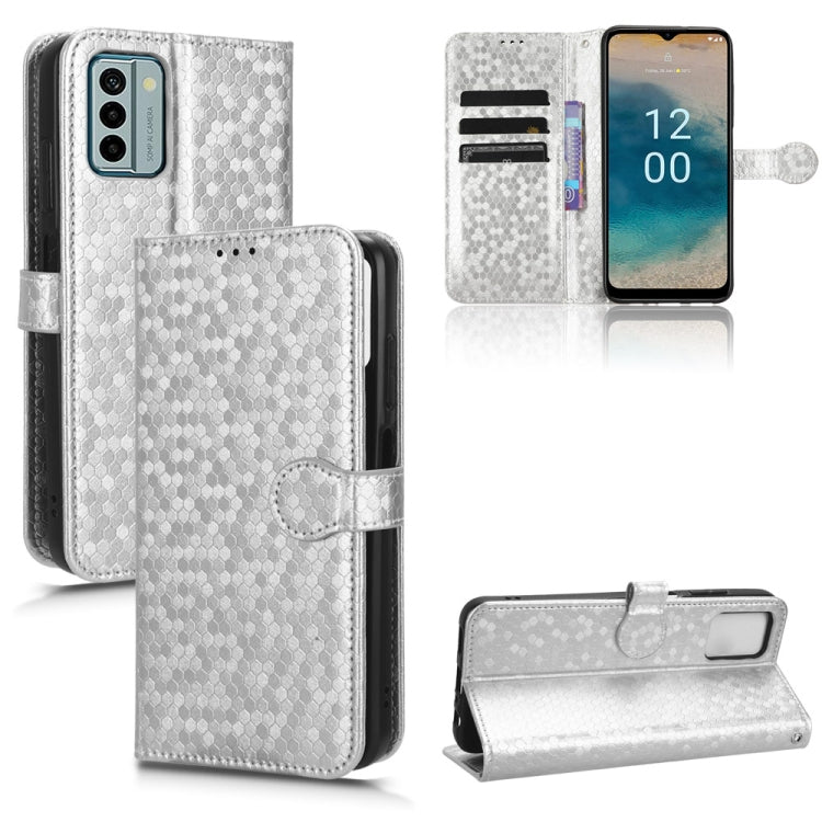 Custodia per telefono in pelle con trama a nido d'ape, For TCL 403, For vivo V27e / S16e, For Nokia G22 4G, For Samsung Galaxy A24 4G