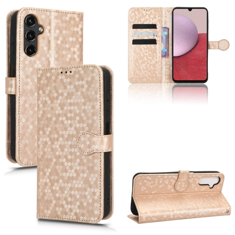 Custodia per telefono in pelle con trama a nido d'ape, For TCL 403, For vivo V27e / S16e, For Nokia G22 4G, For Samsung Galaxy A24 4G