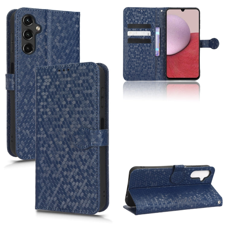 Custodia per telefono in pelle con trama a nido d'ape, For TCL 403, For vivo V27e / S16e, For Nokia G22 4G, For Samsung Galaxy A24 4G