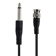 Cavo di collegamento da BNC maschio a spina da 6,35 mm, 1m, 2m, 3m