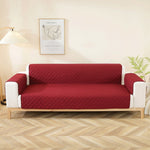 Fodera per divano con motivo a rombi impermeabile per animali domestici a doppia faccia, Double-sided 250x196cm