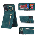 Anello retrò e custodia per telefono con slot per schede RFID con cerniera, For Samsung Galaxy A13 4G / 5G, For Samsung Galaxy A51 4G, For Samsung Galaxy A51 5G, For Samsung Galaxy A52 5G